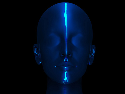 Concept Art HeadZ1.0 - Blue Head