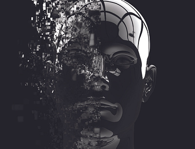Concept Art HeadZ1.0 - Pixelized cg