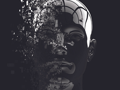 Concept Art HeadZ1.0 - Pixelized