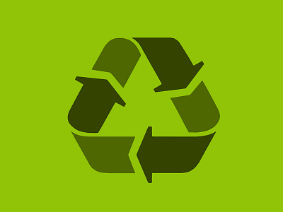 Recycle graphic design icons illustration logos
