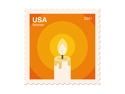 9|11 Stamp graphic design icons illustration logos