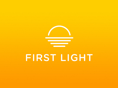 First Light branding graphic design icons logos