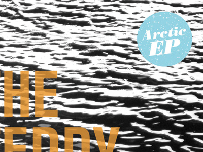 The Arctic EP album cover graphic design typography