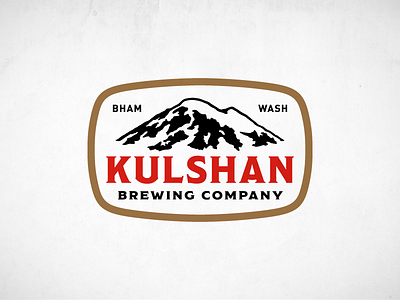 Kulshan Brewing Company Badge badge bar beer brand brewery brewing logo mountain