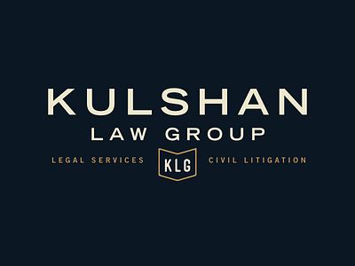 Kulshan Law Group branding law lawyer legal logo