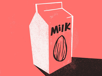 Almond Milk almond almond milk illustration ipad pro procreate sketch sketchbook study