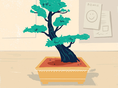 Bonsai bonsai design illustration ipad pro procreate sketch sketchbook tree