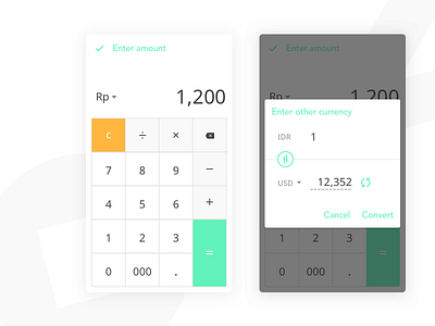 Day 4 - Calculator #Daily UI android app calculator clean daily ui ui ux