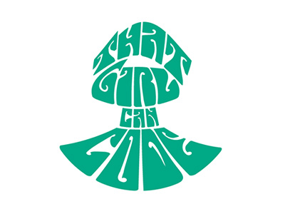 Logo II coding green identity logo poster psychedelic web