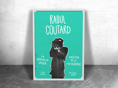 Raoul Coutard 50s 60s cinema film french green new poster wave