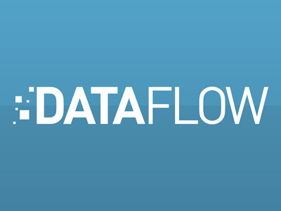 Data Flow logo app app logo aspenware din logo modern pixel