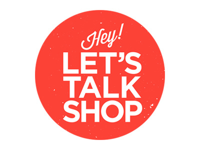 Lets Talk Shop identity logo