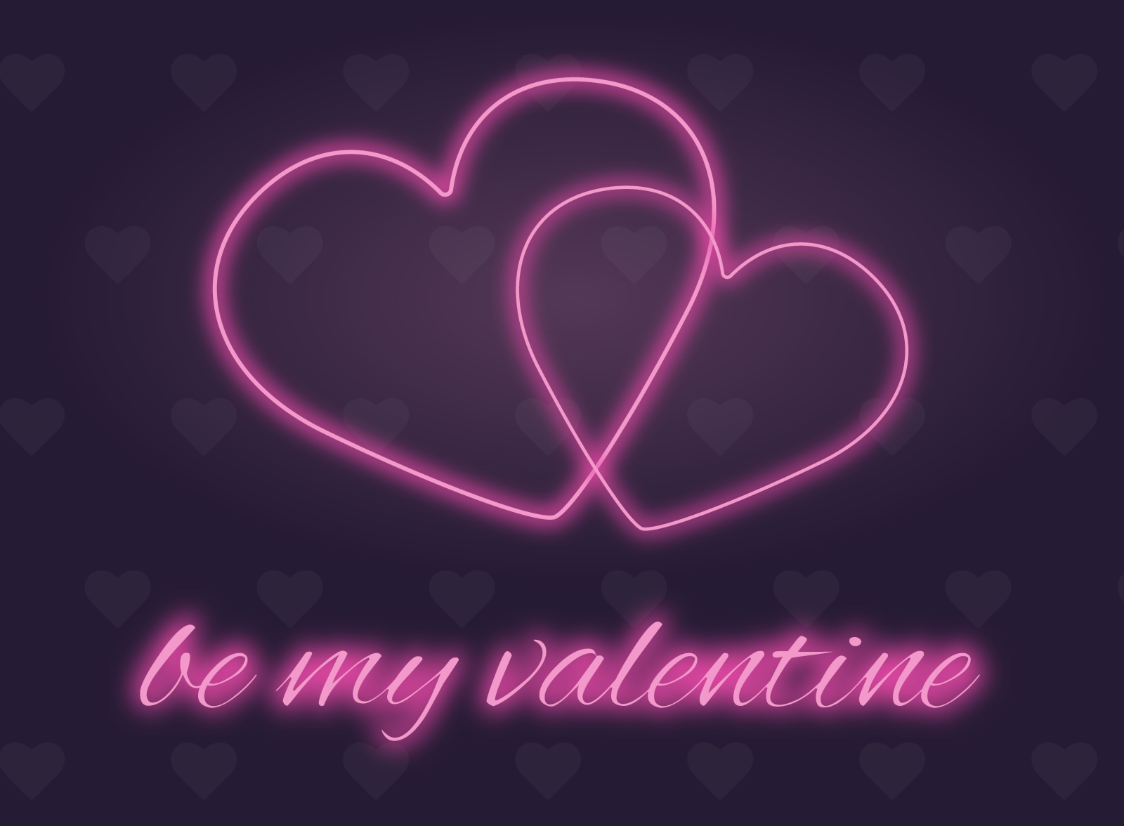 Be My Valentine Card by Elvina Yurdusev on Dribbble