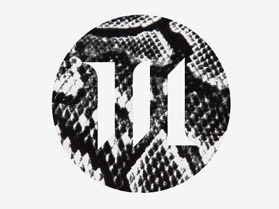 The Ill Visual ill logomark personal identity snakeskin theillvisual