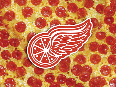 Little Sleazers detroit detroit red wings food funny hockey little caesers arena little sleazers logo mock logo pizza sports