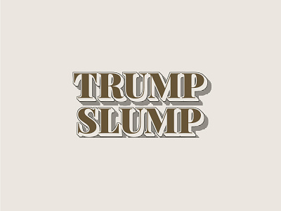 Trump Slump ass donald trump election illustration pence politics president tramp stamp trump stamp vice president