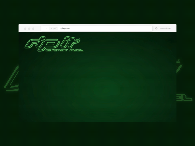 Rip It Ops Microsite Design + Development code daas deep web energy drink hacking military pop up window uiux web web interface