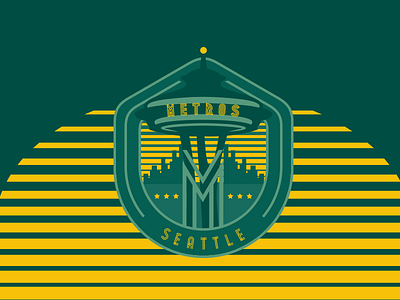 Seattle Metros Hockey: Work In Progress concept hockey jersey nhl sports logo