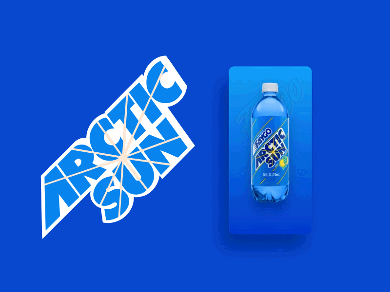 Faygo Product UI Animation Study arctic bottle detroit ecommerce faygo pop product product ui soda web interface
