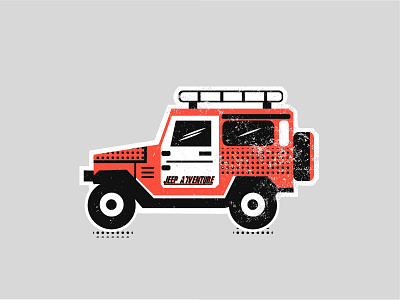 Jeep Club adventure adventure logo badge design illustration jeep line art mountain retro sketch vector