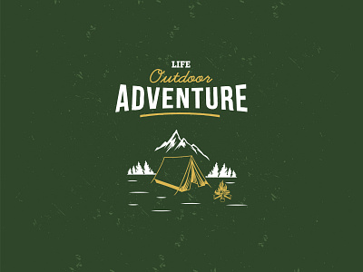 Adventure Outdoor 3d adventure adventure logo animation badge branding design flat graphic design illustration line art logo motion graphics mountain nft retro summer ui ux vector