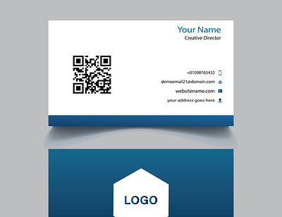 25 Simple Modern professional business card template design