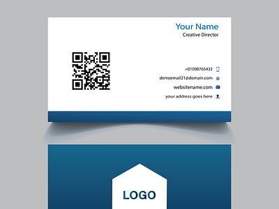 25 Simple Modern professional business card template