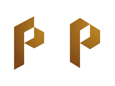 P letter logo design vector