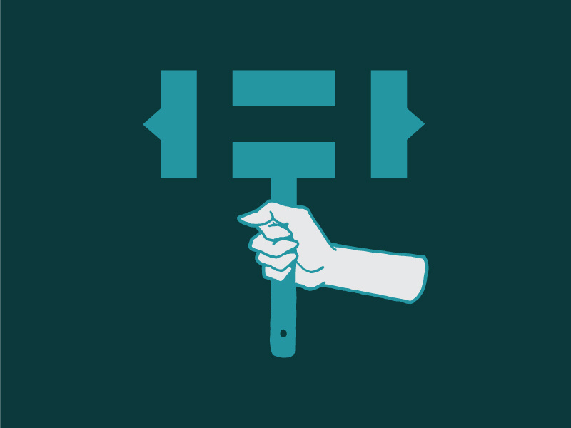 Hammerhand Coffee | Branding emerald identity brand hammerhand hammer coffee icon design logo