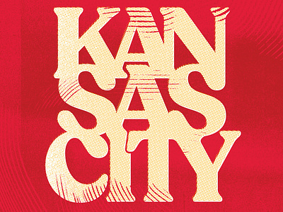 Daydream 187: KAN-SAS CITY chiefs football kansas city mahomes nfl showtime super bowl typography