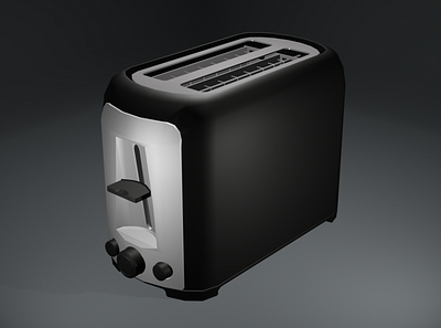 Toaster 3D Design 3d 3d modeling blender concept design design industrial design product design