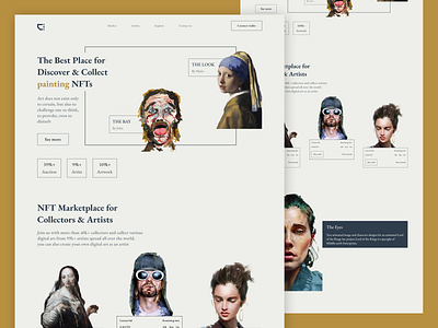 NFT Collection Landing Page