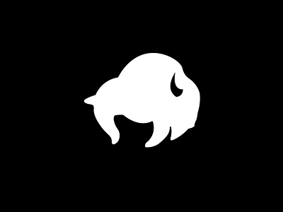Buffalo Icon design graphic design illustration logo vector