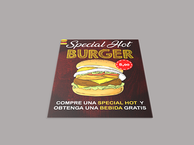 Testi Burger Flyer 1 branding design graphic design