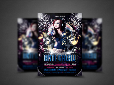 Anti Galau Flyer Template