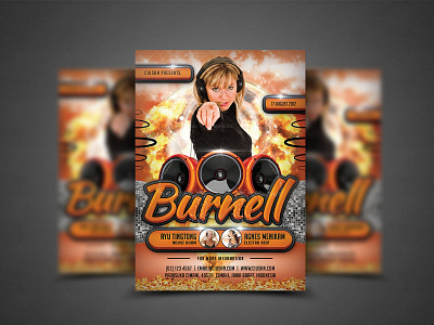 Burnell Flyer Template