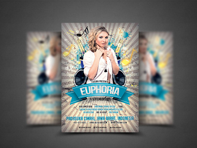 Euphoria Flyer Template 2