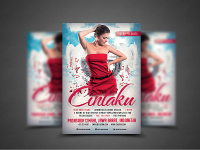 Cintaku Flyer Template