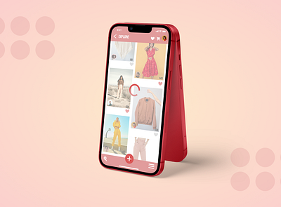 Fashion App - Progress Indicator app design graphic design ui