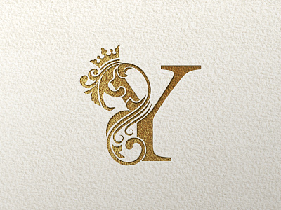 luxury golden logo letter Y beauty logo branding branding design design gold gold brand golden logo graphic design letter y logo luxury luxury logo y