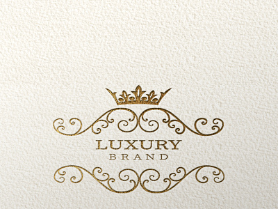 luxury brand beauty logo branding branding design design gold graphic design logo