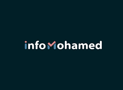 info mohamed branding branding design design graphic design logo