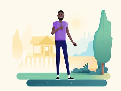 yeah! characters illustration people ui ux vector website