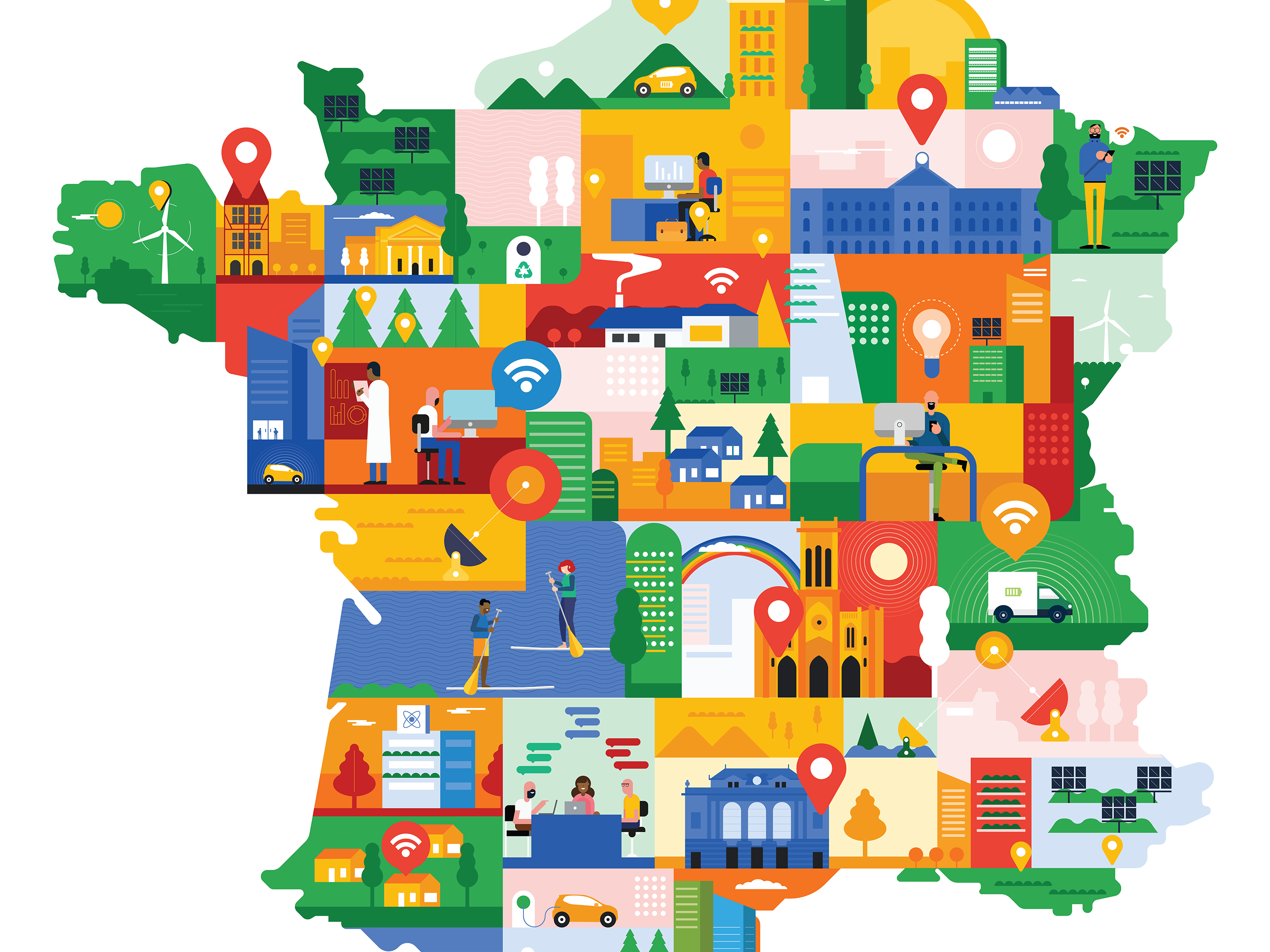 google france by JONES&CO on Dribbble