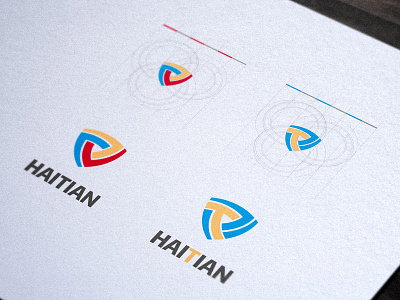 Company Logo for HAITIAN design finance logo new eople newest rebound shot