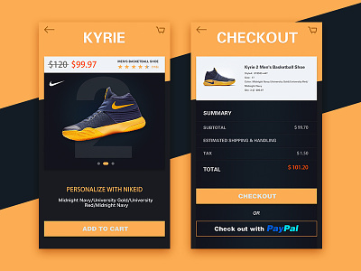 Nike Purchase Page app design futuristic material modern nike pay sketch store ui ultra website
