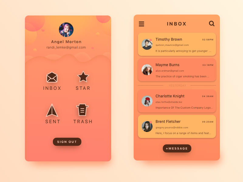 Colorful Email Design By Chavin Chan On Dribbble