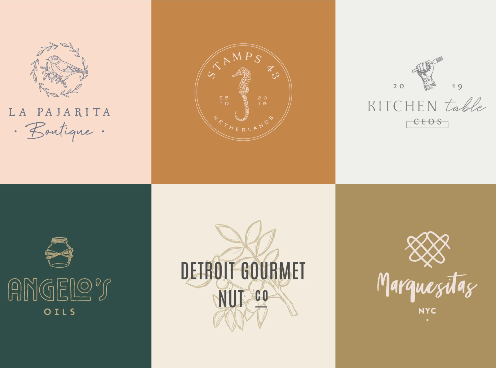 A handdrawn illustrated logo design by Graphic.universe on Dribbble