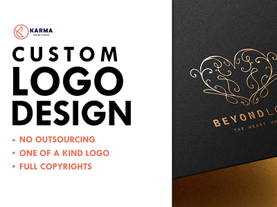 a unique custom made logo services
