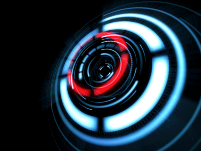 Technology circle motion gif